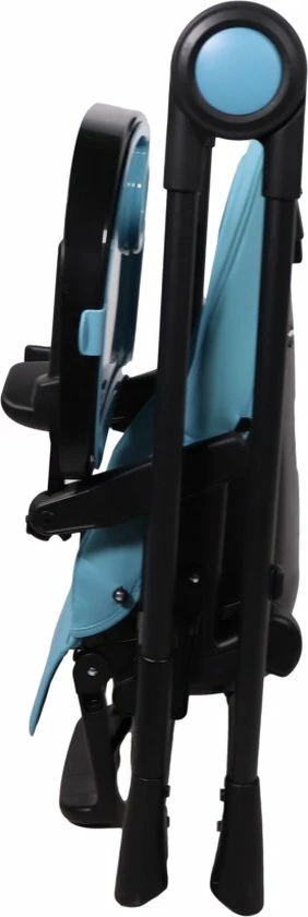 Ding Laze Kinderstoel - Blauw - Inklapbaar - Incl. Tafelblad En Veiligheidsriempje 7 Ding Laze Kinderstoel - Blauw - Inklapbaar - Incl. Tafelblad En Veiligheidsriempje - Afbeelding 5