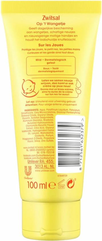 ZWITSAL GEZICHTSCREME 100ML 5 ZWITSAL GEZICHTSCREME 100ML - Afbeelding 3