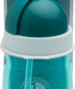 Mepal Mio Rietjesbeker 300 Ml Gegarandeerd Lekvrij Deep Turquoise Ideaal Voor Onderweg Drinkbeker Kinderen -Sophie Shop 369x840 1