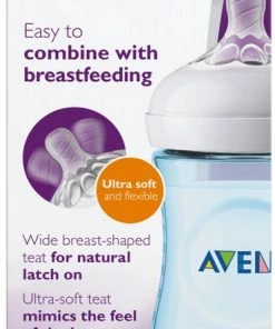 Philips Avent - Natural Zuigfles - 1+ Mnd - 260ml - SCF035/17 -Sophie Shop 371x840 3