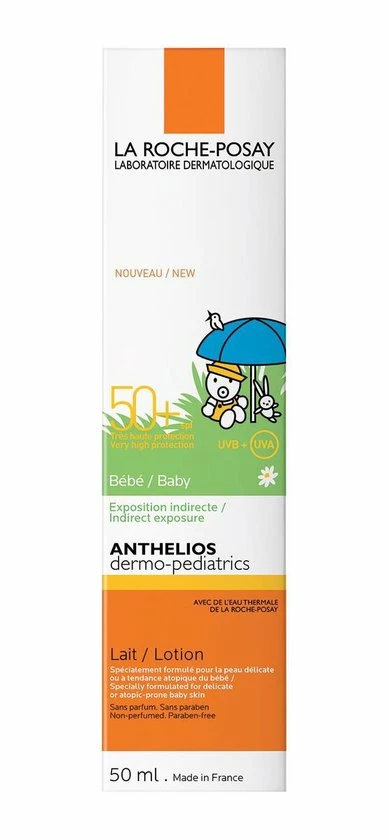 La Roche-Posay Anthelios Baby Zonnebrand Melk SPF50+ - 2 X 50ml 4 La Roche-Posay Anthelios Baby Zonnebrand Melk SPF50+ - 2 X 50ml - Afbeelding 2