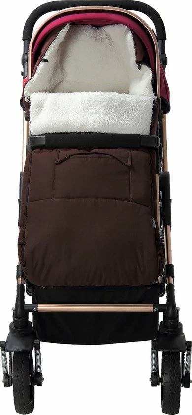 Monzana Kinderwagen Voetenzak MET Opbergtas - Teddy Bruin - 93 X 56 Cm 8 Monzana Kinderwagen Voetenzak MET Opbergtas - Teddy Bruin - 93 X 56 Cm - Afbeelding 6