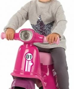 Smoby Loopfiguur Scooter Roze -Sophie Shop 412x840