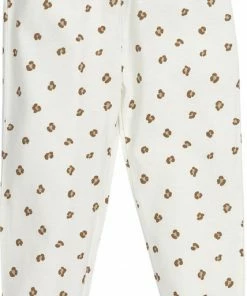 Meyco Mini Panther Pyjama - 2-pack - Offwhite/sand - 98/104 -Sophie Shop 428x840