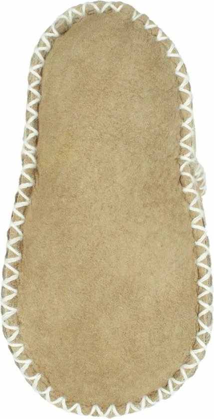 WOOOL® Schapenvacht Slofjes - Baby - Beige (20/21) 100% Echt Leer En Schapenwol - ECO+ 4 WOOOL® Schapenvacht Slofjes - Baby - Beige (20/21) 100% Echt Leer En Schapenwol - ECO+ - Afbeelding 2