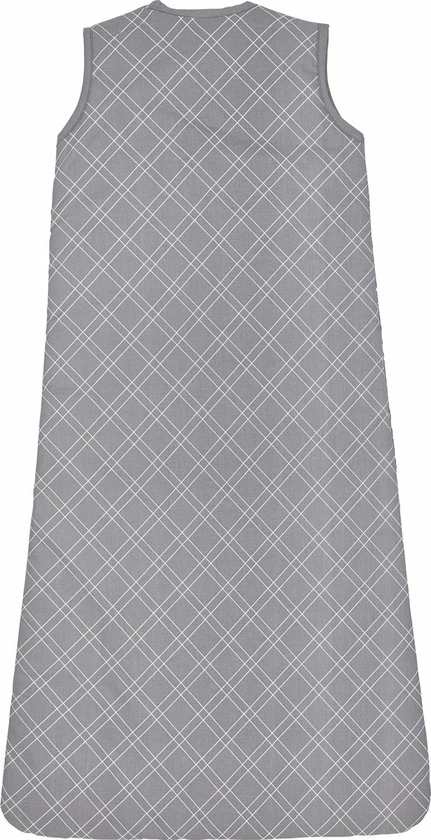 Meyco Double Diamond Winter Baby Slaapzak Gevoerd - 70 Cm - Grijs 4 Meyco Double Diamond Winter Baby Slaapzak Gevoerd - 70 Cm - Grijs - Afbeelding 2