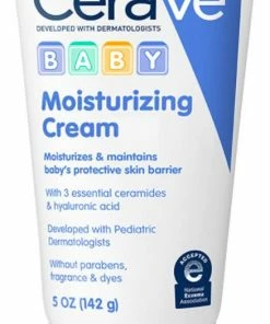 CeraVe Baby Cr Me - Zachte Vochtinbrengende Cr Me Met Hyaluronzuur - Parabenen En Geurvrij - 142g