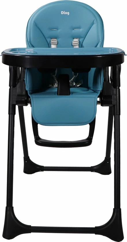 Ding Laze Kinderstoel - Blauw - Inklapbaar - Incl. Tafelblad En Veiligheidsriempje 18 Ding Laze Kinderstoel - Blauw - Inklapbaar - Incl. Tafelblad En Veiligheidsriempje - Afbeelding 16