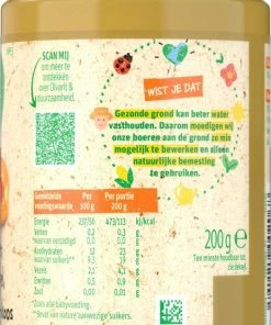 Olvarit Fruithapje 6+ Maanden - Peer Appel Abrikoos - 6 X 200g -Sophie Shop 464x840 1