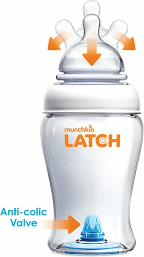 Munchkin Latch Bottle 240ml 3 Pack 6 Munchkin Latch Bottle 240ml 3 Pack - Afbeelding 4