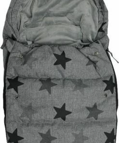 Dooky Voetenzak Small Grey Stars -Sophie Shop 473x840 2