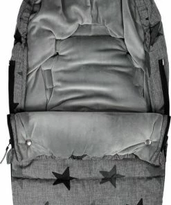 Dooky Voetenzak Small Grey Stars -Sophie Shop 475x840 3