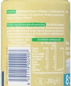 Olvarit Fruithapje 8+ Maanden Peer Appel Zuivel- 6 X 200g 22 Olvarit Fruithapje 8+ Maanden Peer Appel Zuivel- 6 X 200g -Sophie Shop 479x840 1