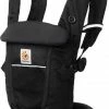Ergobaby Draagzak Adapt Soft Flex Mesh Onyx Black -Sophie Shop 483x840 2