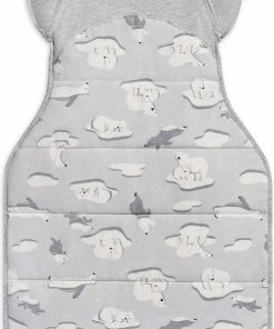 Love To Dream Swaddle Up Overgangsslaapzak Medium 6 - 8,5 Kg 3.5 TOG ( 16 C Of Kouder ) Grey Fase 2 Uitbakeren -Sophie Shop 493x840 3