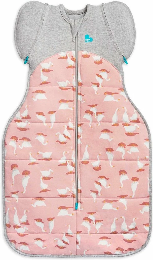Love To Dream Swaddle Up Overgangsslaapzak Large 8,5 - 11 Kg 2.5 TOG (16 C - 20 C) Pink Fase 2 Uitbakeren 3 Love To Dream Swaddle Up Overgangsslaapzak Large 8,5 - 11 Kg 2.5 TOG (16 C - 20 C) Pink Fase 2 Uitbakeren