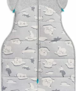 Love To Dream Swaddle Up Overgangsslaapzak Medium 6 - 8,5 Kg 3.5 TOG ( 16 C Of Kouder ) Grey Fase 2 Uitbakeren