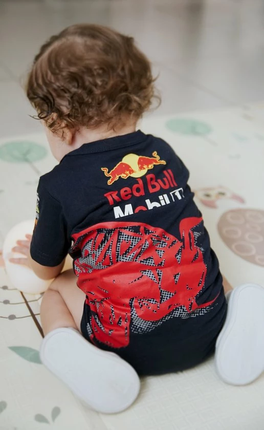Merkloos New Limited Edition F1 RedBull Racing Romper Verstappen 1 Season 2022/2023 Jersey 100% Cotton | Size M | EU74/80 9 Merkloos New Limited Edition F1 RedBull Racing Romper Verstappen 1 Season 2022/2023 Jersey 100% Cotton | Size M | EU74/80 - Afbeelding 7