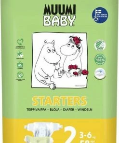 Eco Muumi Baby Luiers Maat 2 - 3-6 Kg - 58 Stuks - Ecologisch 16 Eco Muumi Baby Luiers Maat 2 - 3-6 Kg - 58 Stuks - Ecologisch -Sophie Shop 518x840