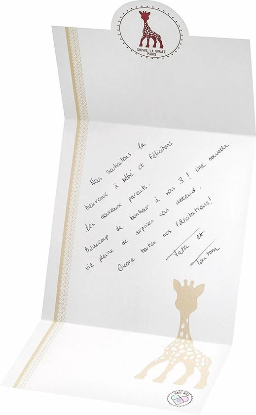 Sophie De Giraf Sophiesticated - Cadeauset - Medium - Set 1 12 Sophie De Giraf Sophiesticated - Cadeauset - Medium - Set 1 - Afbeelding 10