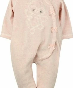Dirkje-Baby Girls Pre 1-pce Babysuit- Light Pink