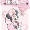Disney Minnie Mouse BABY Dekbedovertrek, Pink Heart - 100 X 135 Cm - Katoen -Sophie Shop 522x840 3