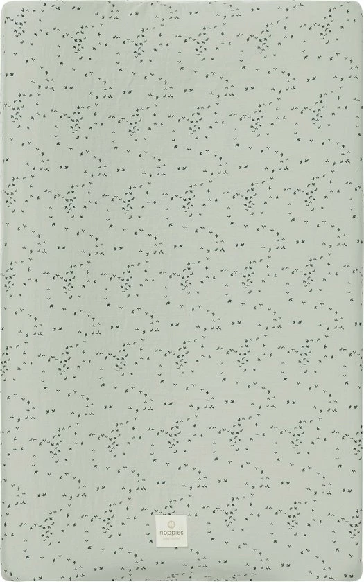 Aankleedkussenhoes Botanical Fog | Noppies 9 Aankleedkussenhoes Botanical Fog | Noppies - Afbeelding 7