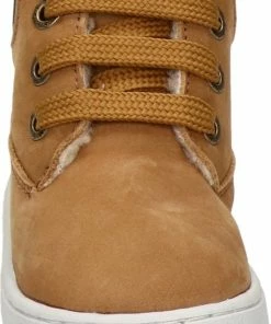 Baby | Babysneakers | Jongens | Brown | Leer | Shoesme | Maat 20 -Sophie Shop 538x840