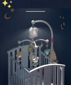 Happy World X Super Mama Club® Muziekmobiel - Muziekmobiel Baby - Babymobiel - Muziekhanger - Muziekmobiel Box - Kleur: Perzikroze -Sophie Shop 541x840 5