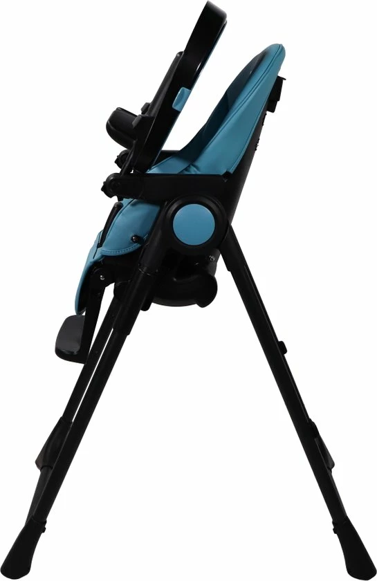 Ding Laze Kinderstoel - Blauw - Inklapbaar - Incl. Tafelblad En Veiligheidsriempje 12 Ding Laze Kinderstoel - Blauw - Inklapbaar - Incl. Tafelblad En Veiligheidsriempje - Afbeelding 10