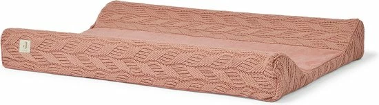 Jollein Aankleedkussenhoes Spring Knit 50x70cm - Rosewood 3 Jollein Aankleedkussenhoes Spring Knit 50x70cm - Rosewood