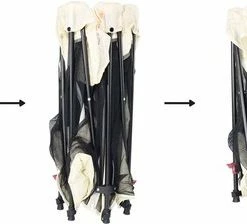 Deryan Draagbare Kinderbox - Cream - Vaste Matrasbodem - Reisbox - Campingbedje -Sophie Shop 550x224