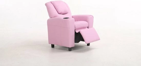 Merkloos Relaxfauteuil Voor Kinderen Rex - Roze 10 Merkloos Relaxfauteuil Voor Kinderen Rex - Roze - Afbeelding 8