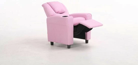 Merkloos Relaxfauteuil Voor Kinderen Rex - Roze 6 Merkloos Relaxfauteuil Voor Kinderen Rex - Roze - Afbeelding 4
