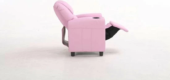 Merkloos Relaxfauteuil Voor Kinderen Rex - Roze 5 Merkloos Relaxfauteuil Voor Kinderen Rex - Roze - Afbeelding 3