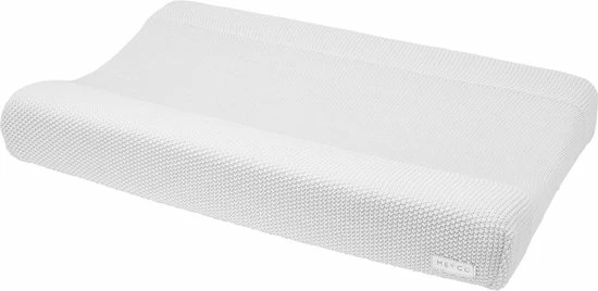 Meyco Biologische Aankleedkussenhoes Mini Relief - Warm Wit - 50x70 Cm 3 Meyco Biologische Aankleedkussenhoes Mini Relief - Warm Wit - 50x70 Cm