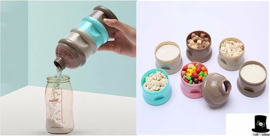 Bob Online ™ – Groen Beer – Melkpoeder Doseerdoosje + Rietje – BPA-vrij – Melkpoeder Toren – Melkpoedertoren – Milk Powder Tower – Milk Powder Dispenser – Green – Bewaar Bakjes – Reisbox – Bewaardoosje – Herbruikbaar Rietje – Baby Training Straw 11 Bob Online ™ – Groen Beer – Melkpoeder Doseerdoosje + Rietje – BPA-vrij – Melkpoeder Toren – Melkpoedertoren – Milk Powder Tower – Milk Powder Dispenser – Green – Bewaar Bakjes – Reisbox – Bewaardoosje – Herbruikbaar Rietje – Baby Training Straw - Afbeelding 9