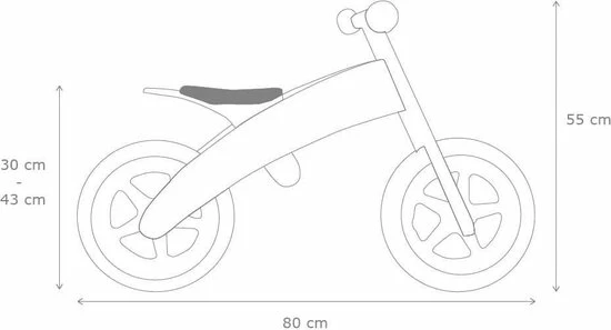 Bandito Bandit 2 In 1 Classic Hout - Loopfiets 13 Bandito Bandit 2 In 1 Classic Hout - Loopfiets - Afbeelding 11