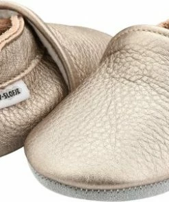 Baby-slofje.nl Goudkleurige Effen Babyslofjes Van Baby-Slofje Maat 22-23 -Sophie Shop 550x303 2