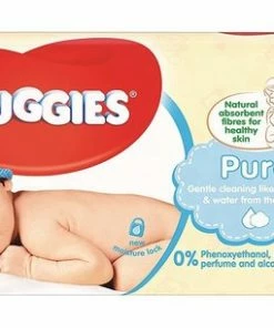 Huggies Billendoekjes Babydoekjes Pure - 56 Stuks