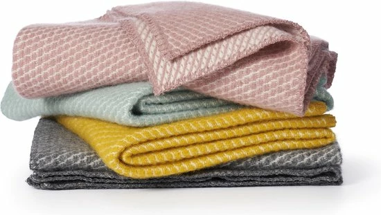 Wollen Ledikantdeken Klippan Velvet Duck Egg Blue 4 Wollen Ledikantdeken Klippan Velvet Duck Egg Blue - Afbeelding 2