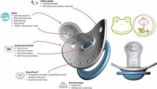 Bibi Happiness Play With Us Maritiem Dental Fopspeen 16 Maanden Plus Blauw 9 Bibi Happiness Play With Us Maritiem Dental Fopspeen 16 Maanden Plus Blauw - Afbeelding 7