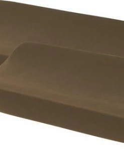 Meyco Aankleedkussenhoes Basic Jersey 2-pack - Chocolate - 50x70cm