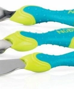 N?by Nuby Kinderbestek - Lepel, Vork, Mes Vanaf 12 Maanden