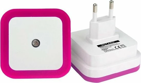 Roze NOTARO LED Nachtlampje Met Sensor - Veiligheid - Baby - Kinder - Nachtlamp - Nachtlicht - Kinderkamer - Slaapkamer - Woonkamer - Badkamer - Donker - Licht - Nacht - Nachtlampje Babykamer - Kinderlampje - Lichtsensor 4 Roze NOTARO LED Nachtlampje Met Sensor - Veiligheid - Baby - Kinder - Nachtlamp - Nachtlicht - Kinderkamer - Slaapkamer - Woonkamer - Badkamer - Donker - Licht - Nacht - Nachtlampje Babykamer - Kinderlampje - Lichtsensor - Afbeelding 2