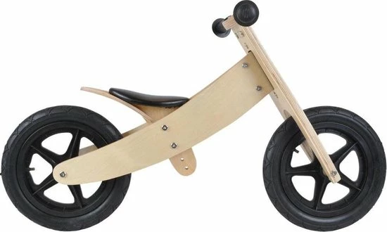 Bandito Bandit 2 In 1 Classic Hout - Loopfiets 5 Bandito Bandit 2 In 1 Classic Hout - Loopfiets - Afbeelding 3