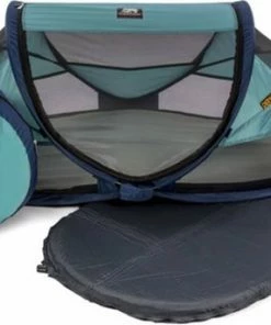 Deryan Baby Luxe Campingbedje Inclusief Zelfopblaasbare Matras - Ocean -Sophie Shop 550x342 2