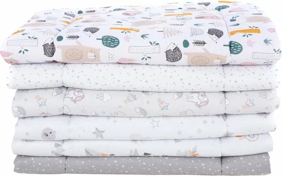 Nov?y Nov Y - Boxkleed 75x95 Cm - Bos Dieren - Bosdieren - Grijs 9 Nov?y Nov Y - Boxkleed 75x95 Cm - Bos Dieren - Bosdieren - Grijs - Afbeelding 7