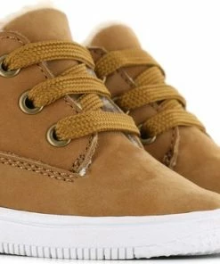 Baby | Babysneakers | Jongens | Brown | Leer | Shoesme | Maat 20 -Sophie Shop 550x353 1