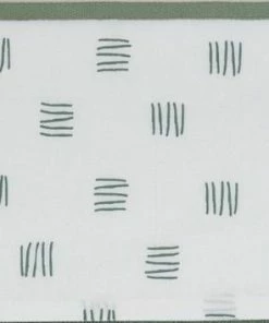 Meyco Ledikant Laken Block Stripe - 100x150 Cm - Forest Green -Sophie Shop 550x353 2